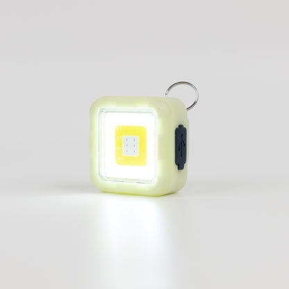 ビッグマン LEDミニミニライト充電式キューブ 蓄光ボディ BPML-EVO2 1000lm/セフ/マグネット-