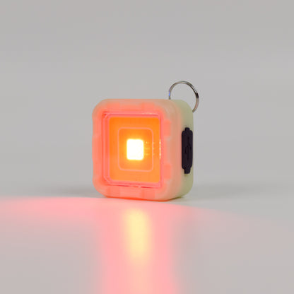 ビッグマン LEDミニミニライト充電式キューブ 蓄光ボディ BPML-EVO2 1000lm/セフ/マグネット-