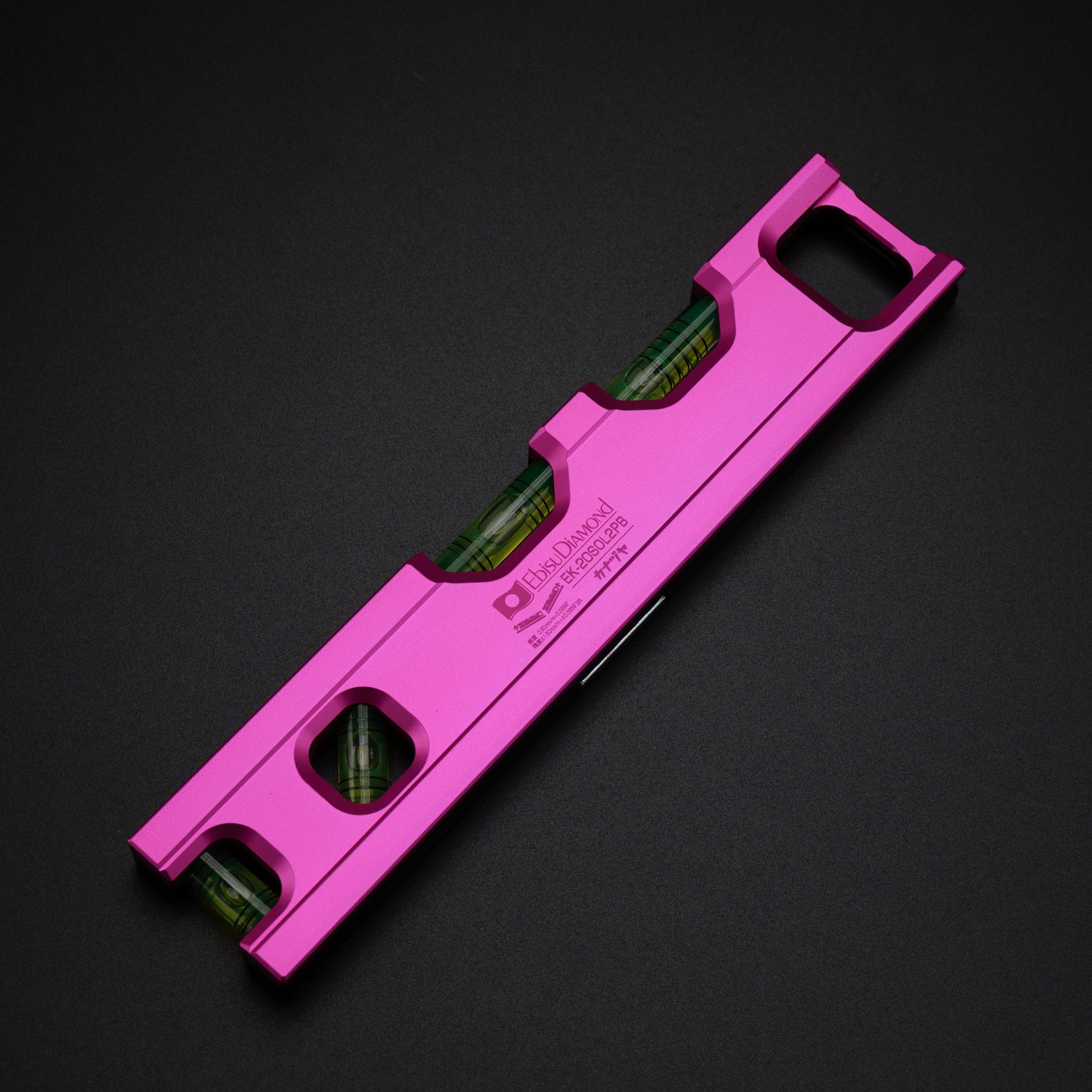 金津屋商店×エビス カラーソリッドレベル2【COLOR SOLID LEVEL2】 ブラックツートン ピンク 100/150/200-EK-20SOL2PB