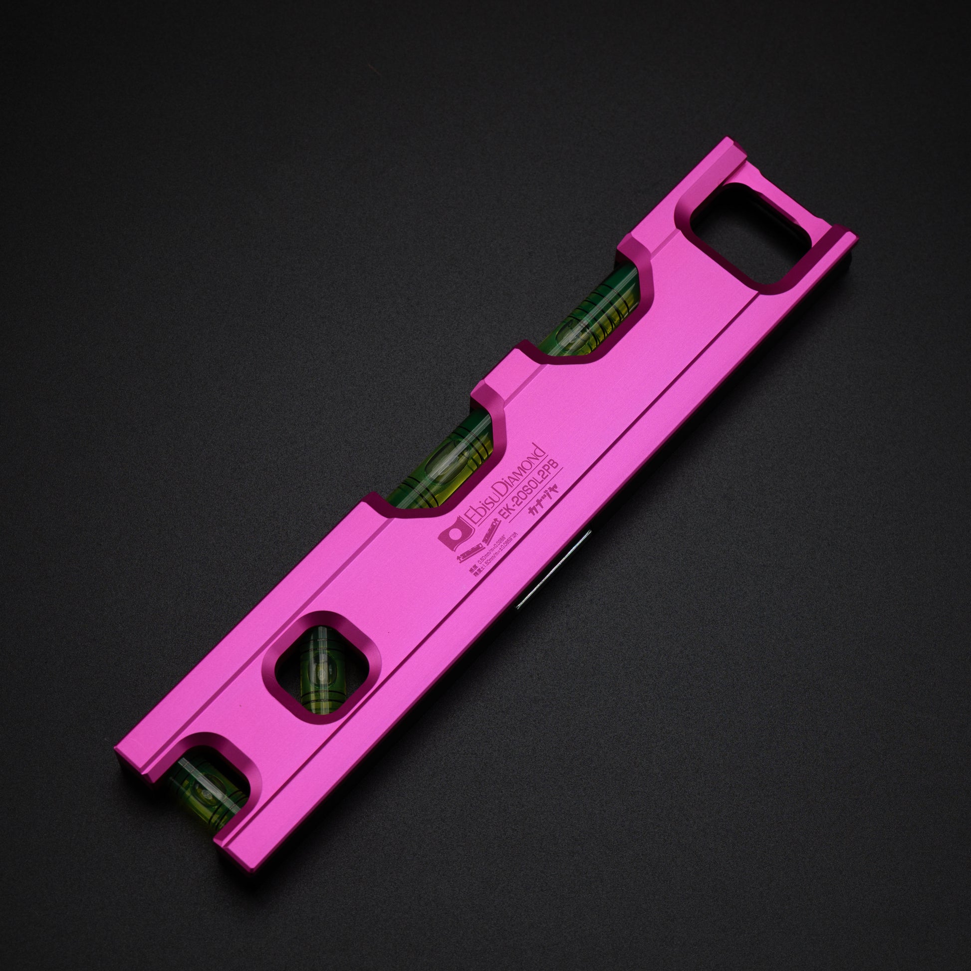 金津屋商店×エビス カラーソリッドレベル2【COLOR SOLID LEVEL2】 ブラックツートン ピンク 100/150/200-EK-20SOL2PB