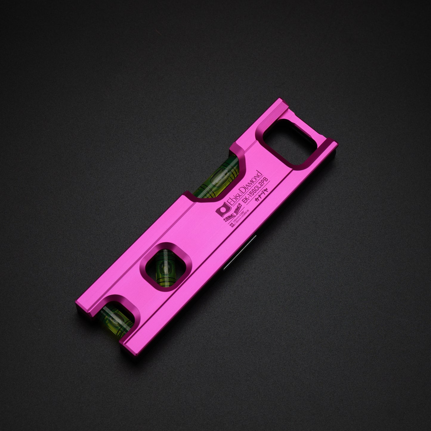 金津屋商店×エビス カラーソリッドレベル2【COLOR SOLID LEVEL2】 ブラックツートン ピンク 100/150/200-EK-15SOL2PB