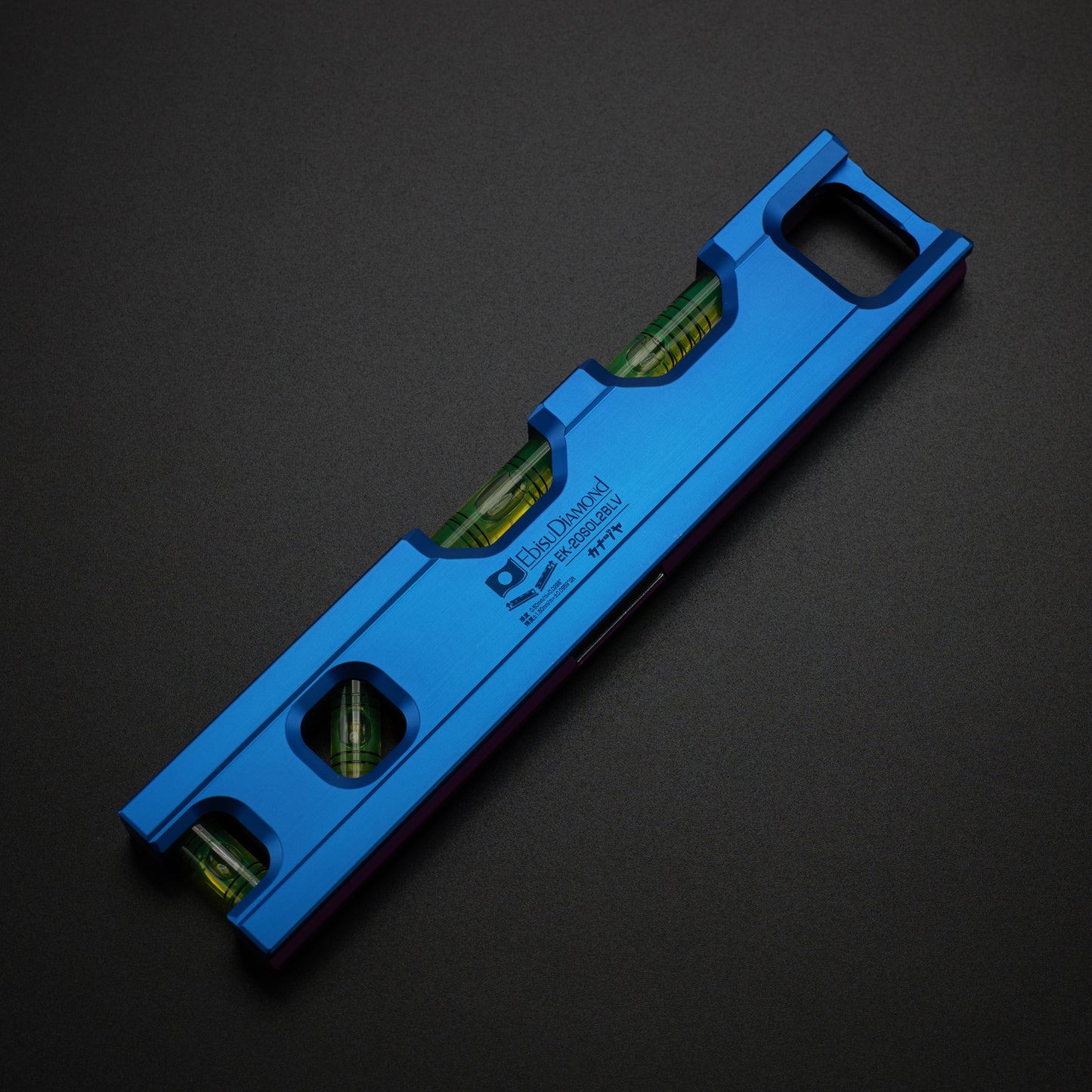 金津屋商店×エビス カラーソリッドレベル2【COLOR SOLID LEVEL2】 ツートンカラー ブルー&ヴァイオレット 100/150/200-EK-20SOL2BLV