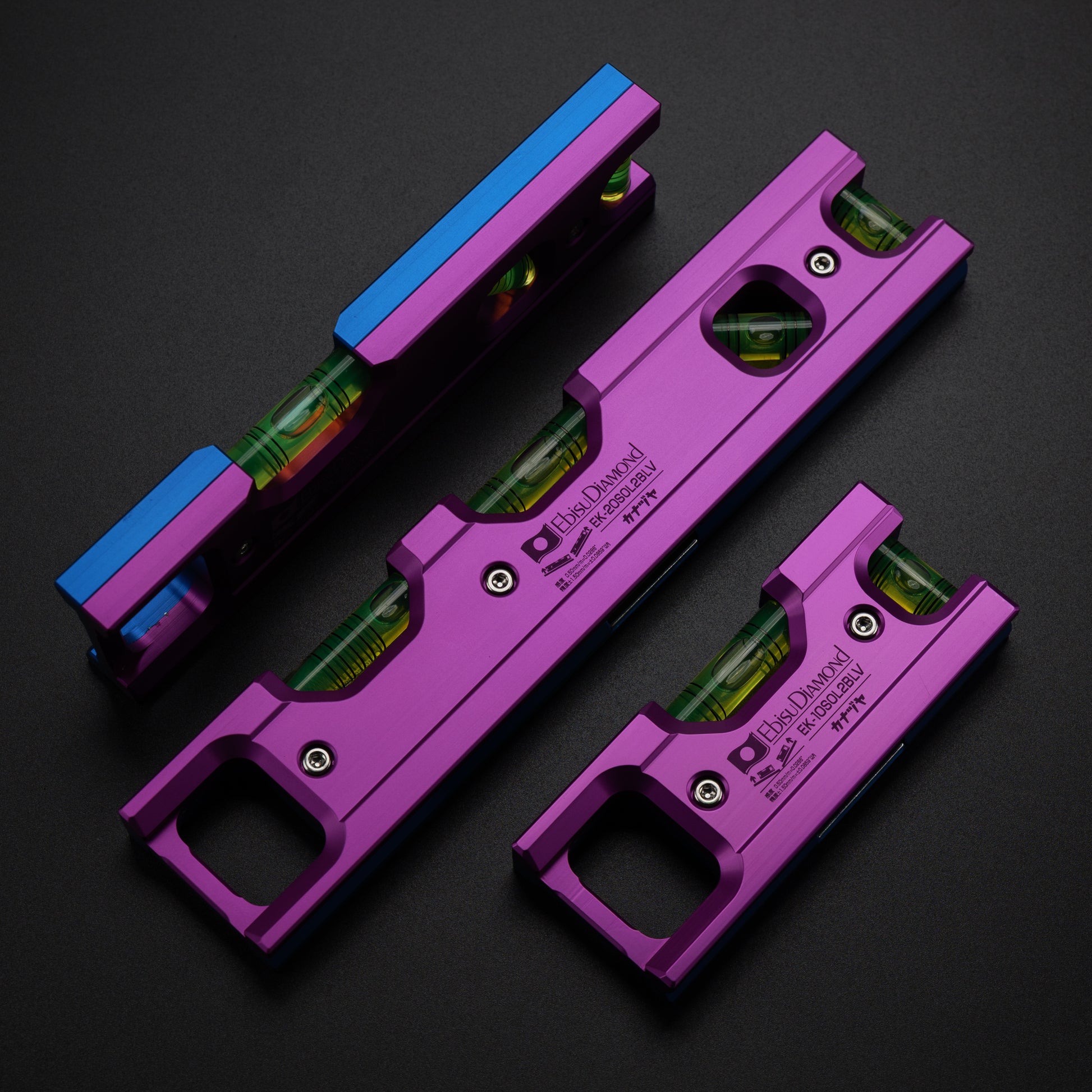 金津屋商店×エビス カラーソリッドレベル2【COLOR SOLID LEVEL2】 ツートンカラー ブルー&ヴァイオレット 100/150/200-