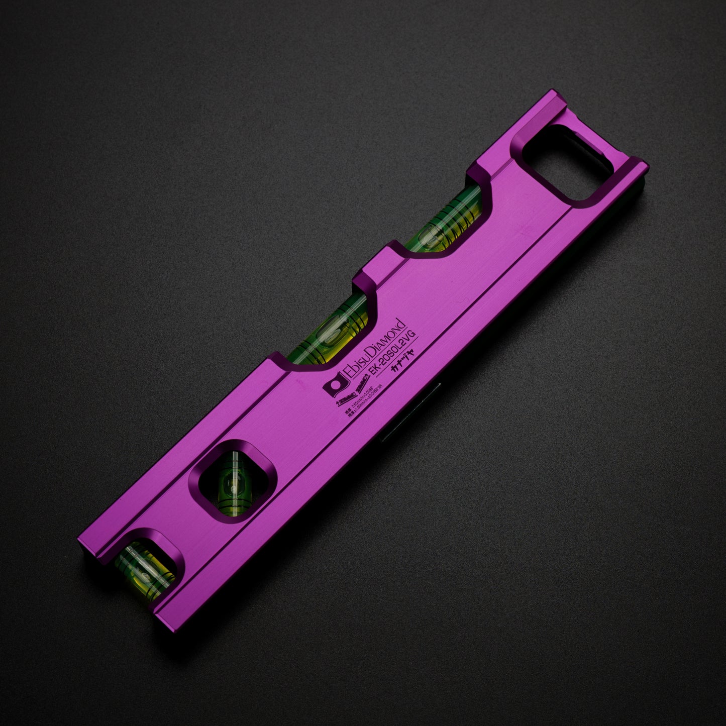 金津屋商店×エビス カラーソリッドレベル2【COLOR SOLID LEVEL2】 ツートンカラー ヴァイオレット&グリーン 100/150/200-EK-20SOL2VG