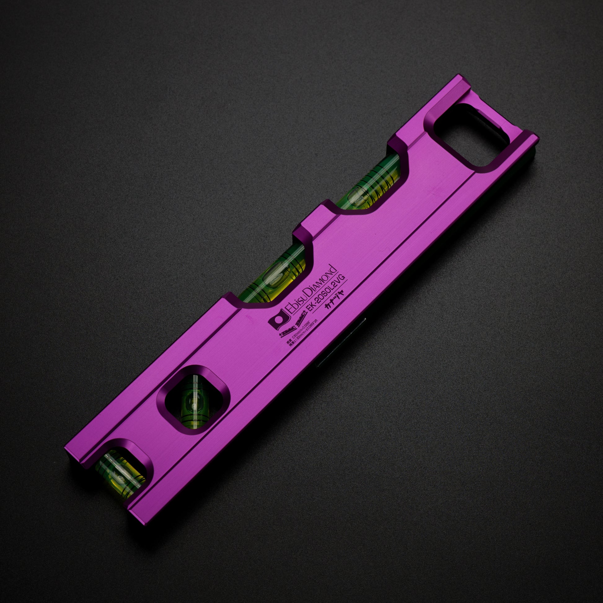 金津屋商店×エビス カラーソリッドレベル2【COLOR SOLID LEVEL2】 ツートンカラー ヴァイオレット&グリーン 100/150/200-EK-20SOL2VG
