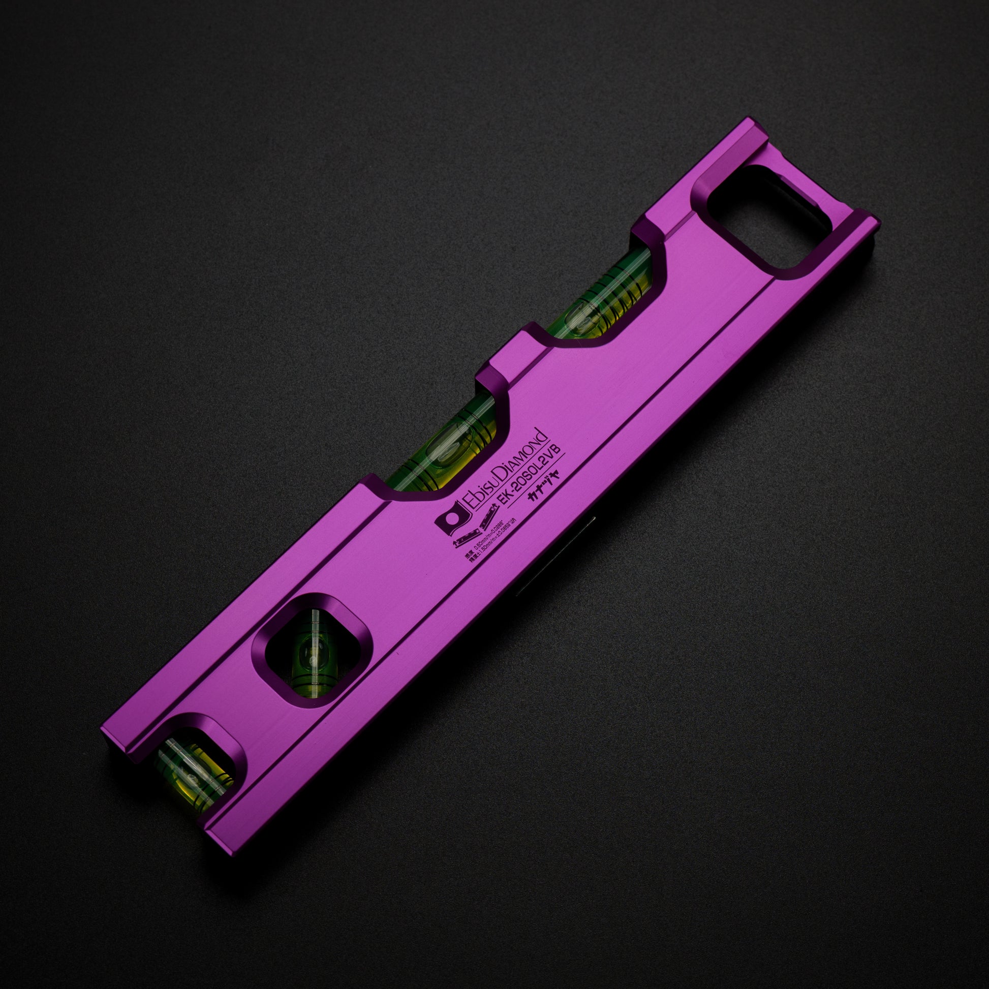 金津屋商店×エビス カラーソリッドレベル2【COLOR SOLID LEVEL2】 ブラックツートン ヴァイオレット 100/150/200-EK-20SOL2VB