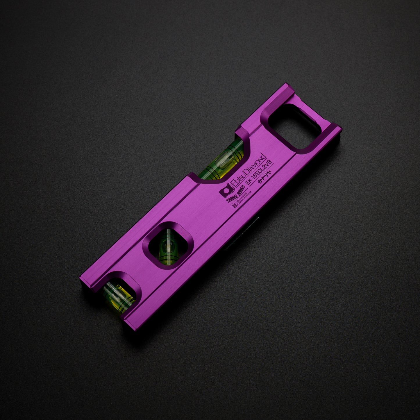 金津屋商店×エビス カラーソリッドレベル2【COLOR SOLID LEVEL2】 ブラックツートン ヴァイオレット 100/150/200-EK-15SOL2VB