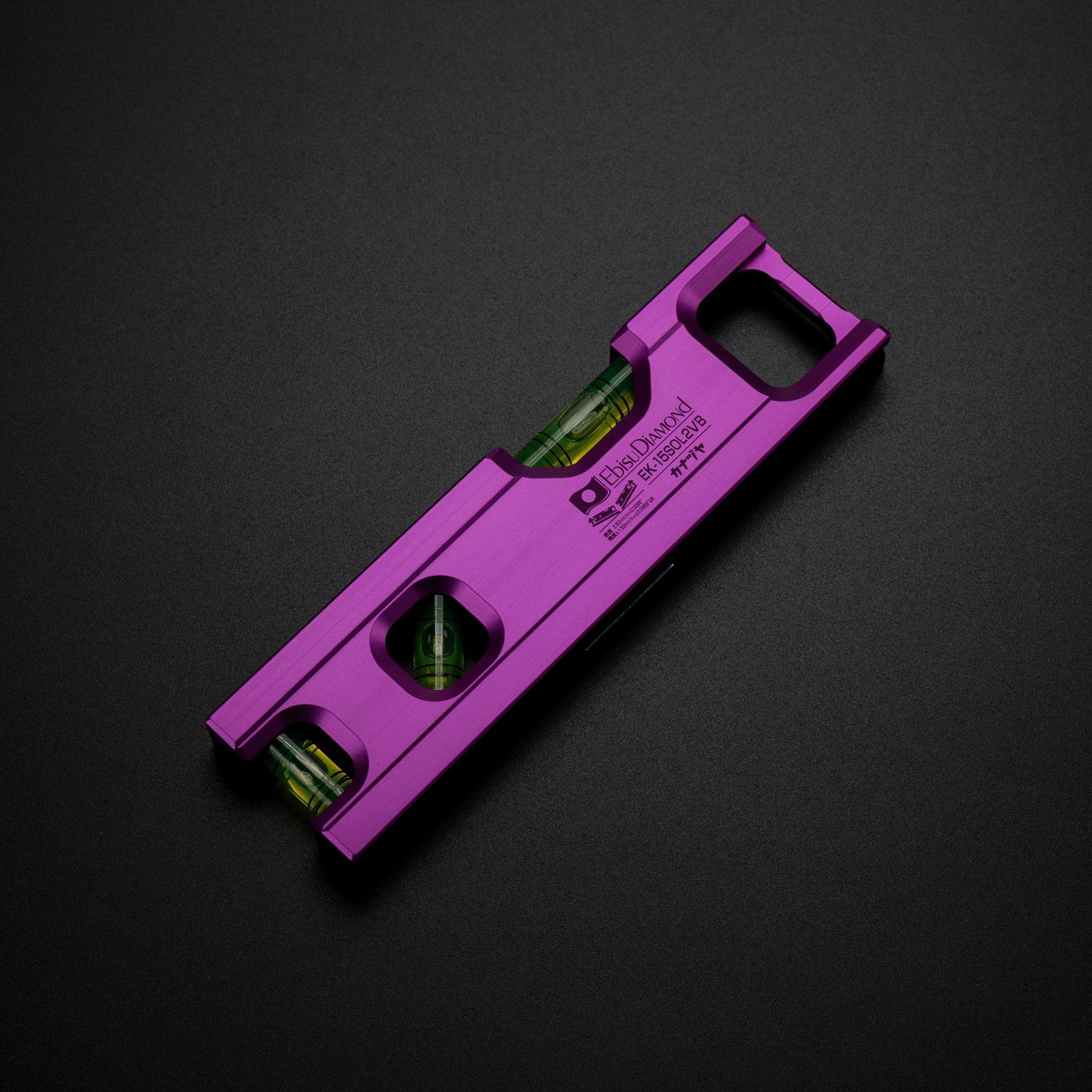 金津屋商店×エビス カラーソリッドレベル2【COLOR SOLID LEVEL2】 ブラックツートン ヴァイオレット 100/150/200-EK-15SOL2VB
