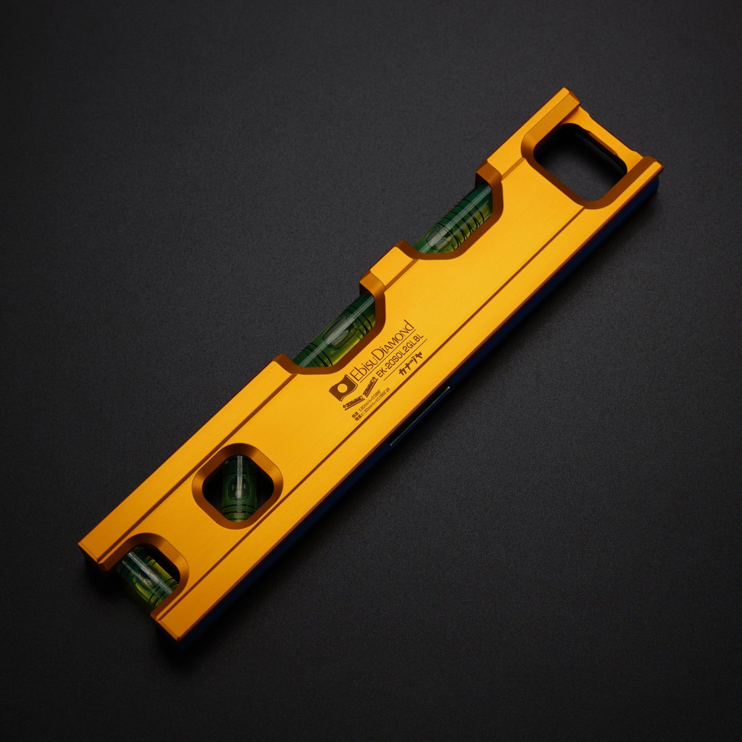 金津屋商店×エビス カラーソリッドレベル2【COLOR SOLID LEVEL2】 ツートンカラー ゴールド&ブルー 100/150/200-EK-20SOL2GLBL