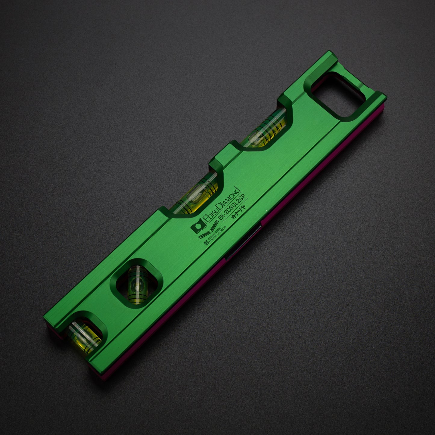 金津屋商店×エビス カラーソリッドレベル2【COLOR SOLID LEVEL2】 ツートンカラー グリーン&ピンク 100/150/200-EK-20SOL2GP