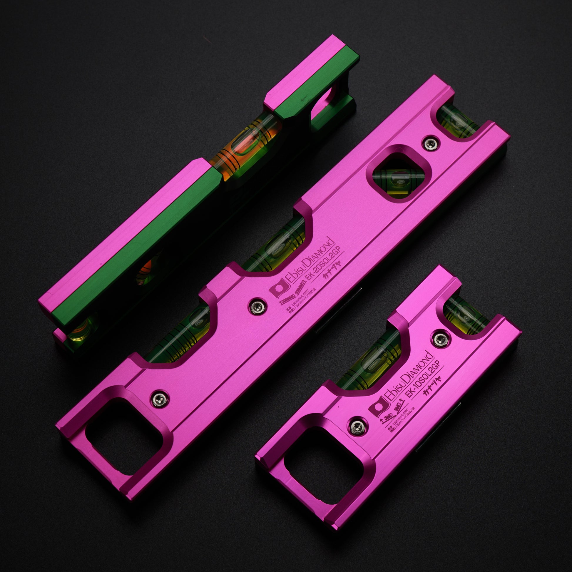 金津屋商店×エビス カラーソリッドレベル2【COLOR SOLID LEVEL2】 ツートンカラー グリーン&ピンク 100/150/200-