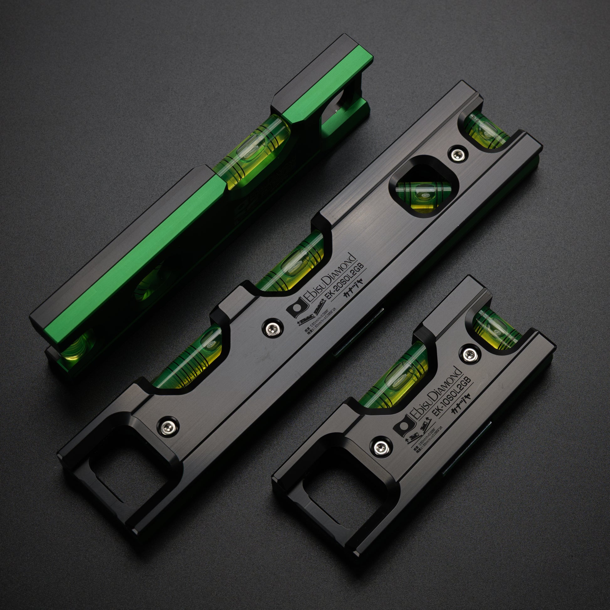 金津屋商店×エビス カラーソリッドレベル2【COLOR SOLID LEVEL2】 ブラックツートン グリーン 100/150/200-