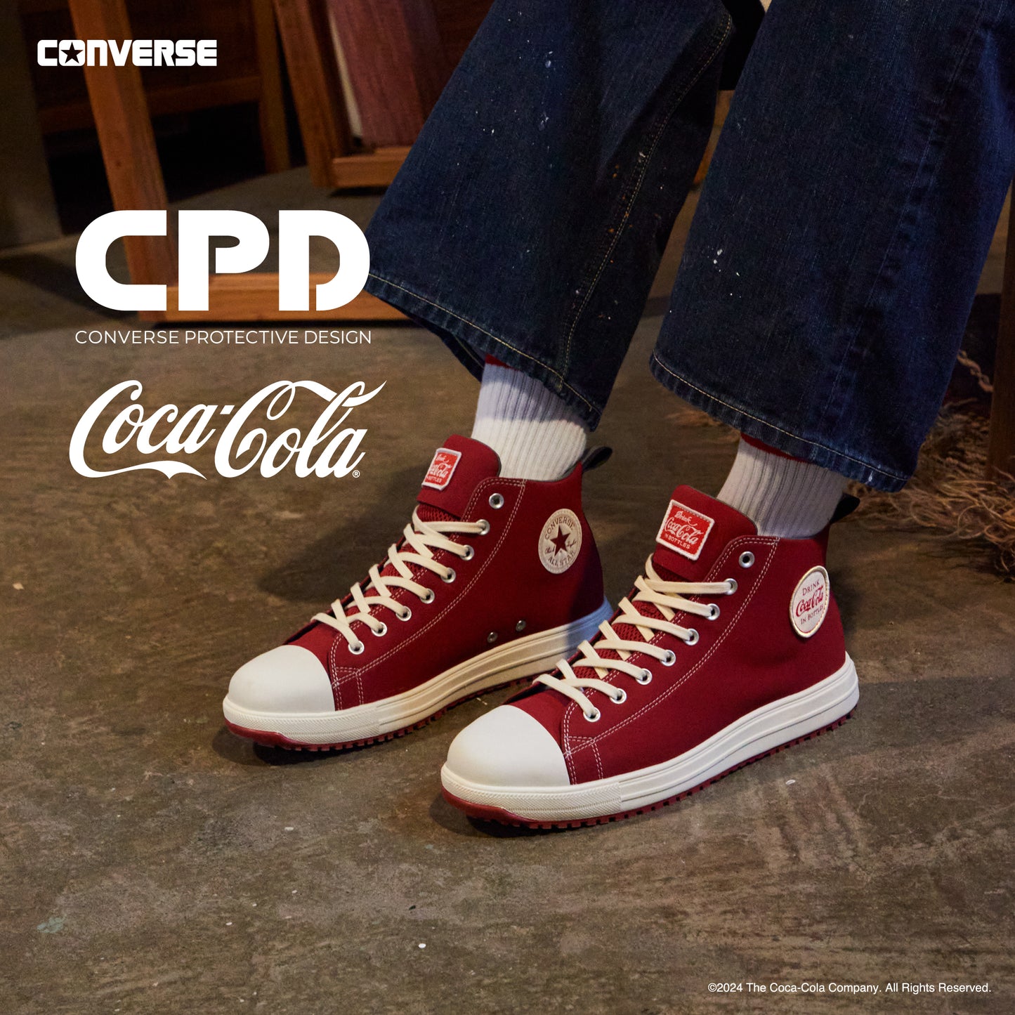 CONVERSE ALL STAR PS Coca-Cola HI1