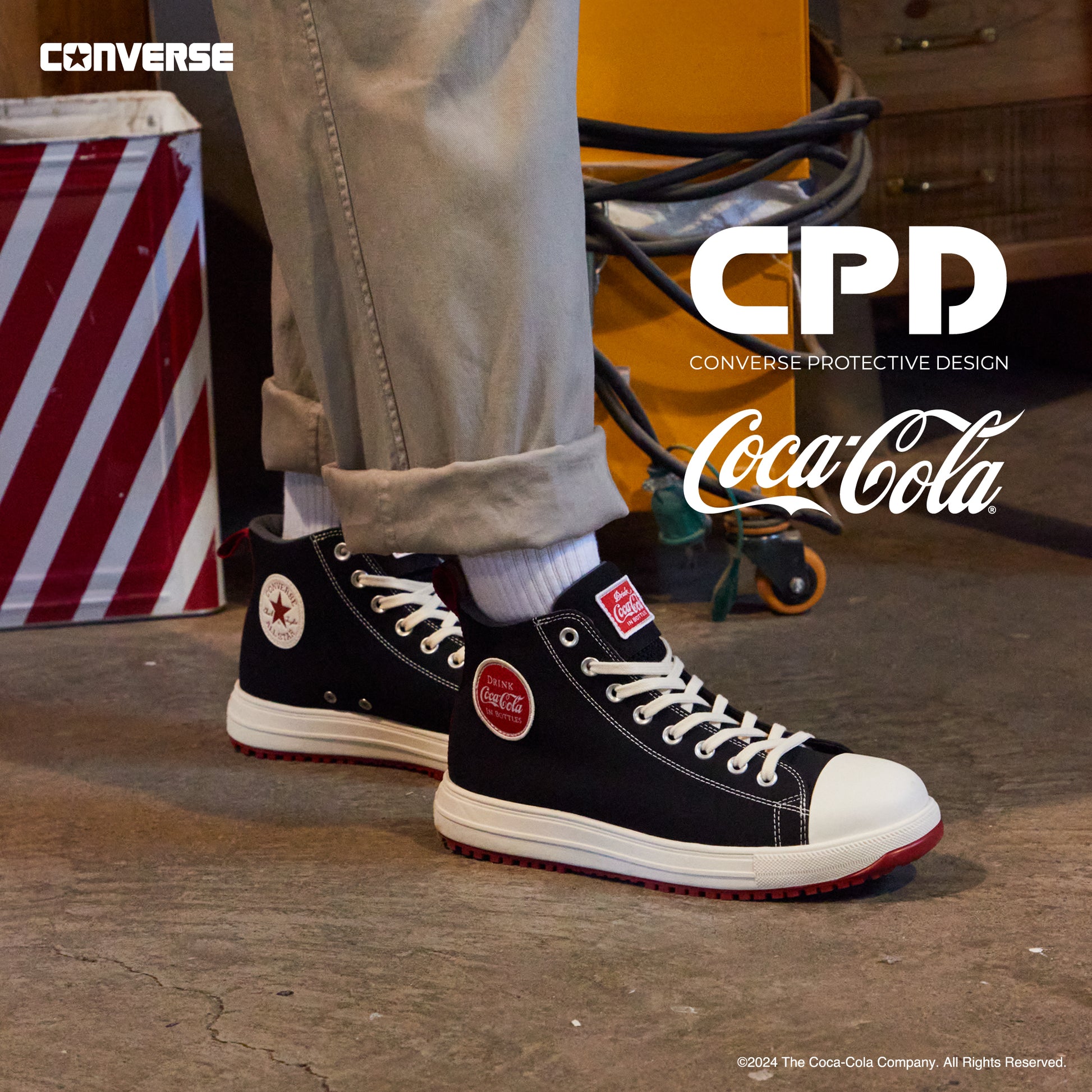 CONVERSE ALL STAR PS Coca-Cola HI