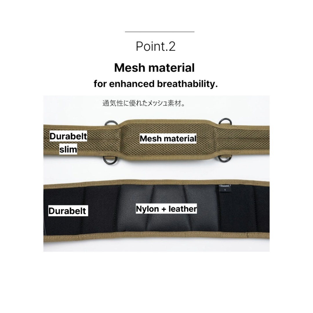 Durawork デュラベルトスリム Dura106 BLK/BRW