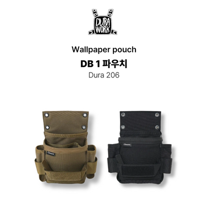 Durawork ウォールペーパーポーチ（DOBAE1）Dura206 BLK/BRW