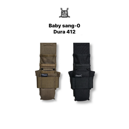 Durawork ベイビーシャークポーチ（Baby SANG-O）Dura412 BLK/BRW