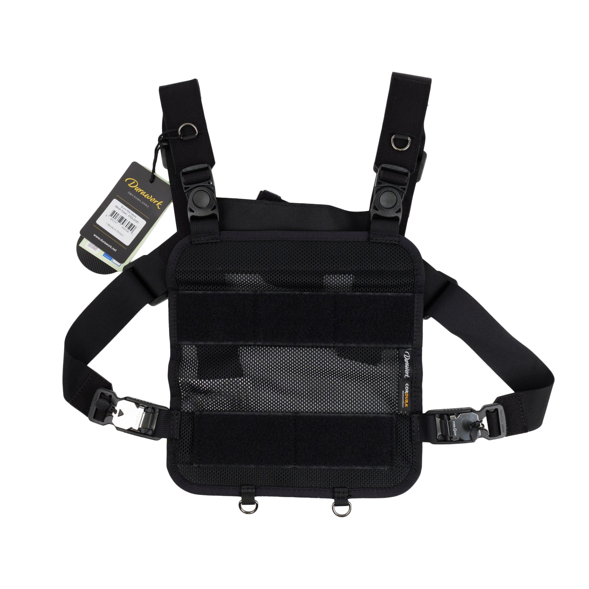 Durawork メッシュパネル FIDLOCK Dura104(FID) BLK-