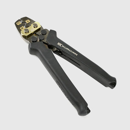 【予約商品】フジ矢 圧着⼯具 (銅線⽤‧リングスリーブ⽤)（黒金）FC-27-BG-