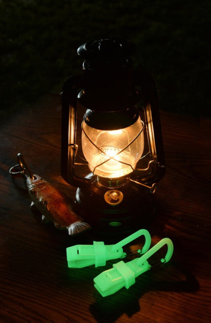 OUROBOROS CLIP (ウロボロスクリップ) 朧 蓄光グリーン/蓄光ブルー