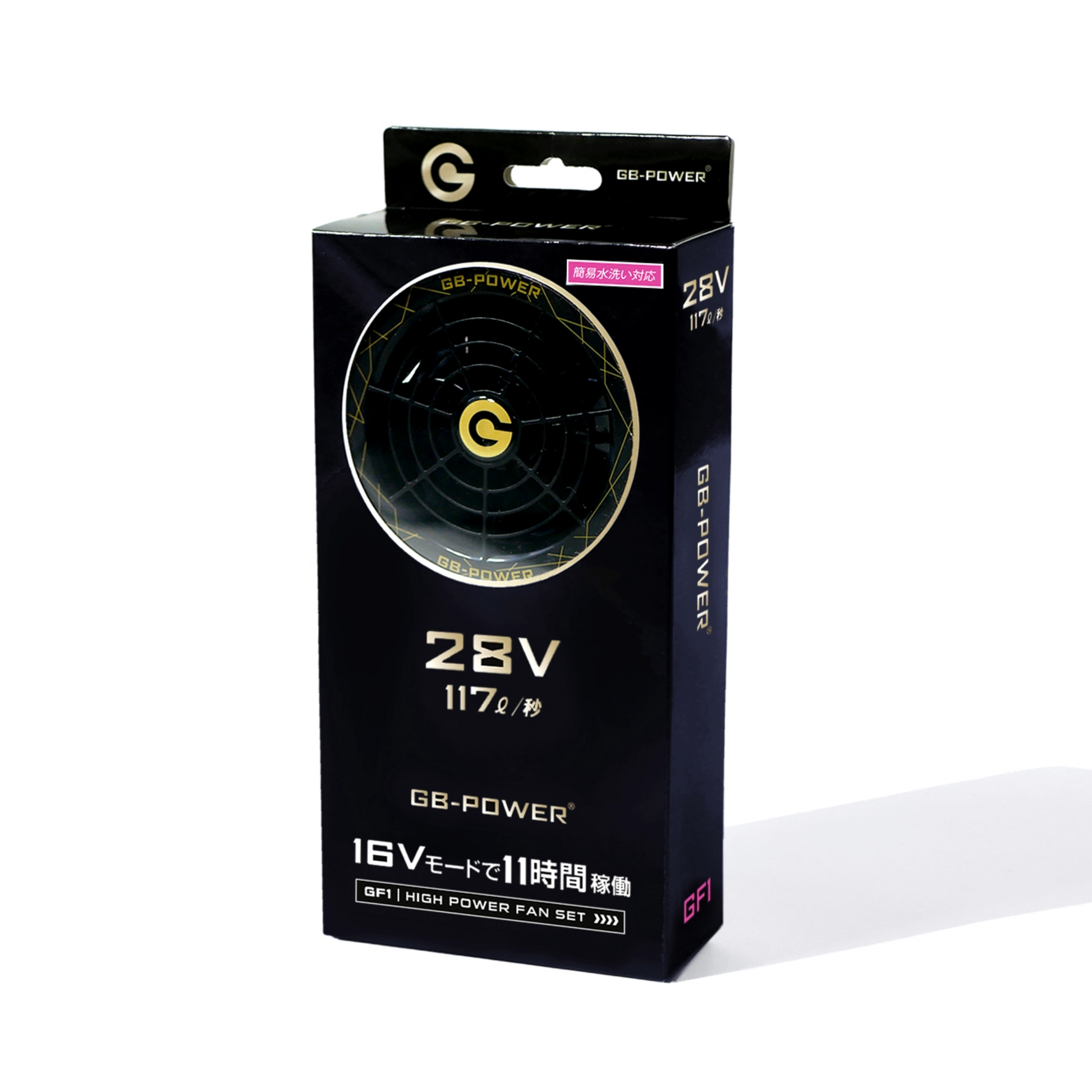 長信ジャパン GB-POWER 28Vシリーズ ファンユニット+ケーブル GF1 長信ジャパン GB-POWER 28Vシリーズ ファンユニット+ケーブル GF1