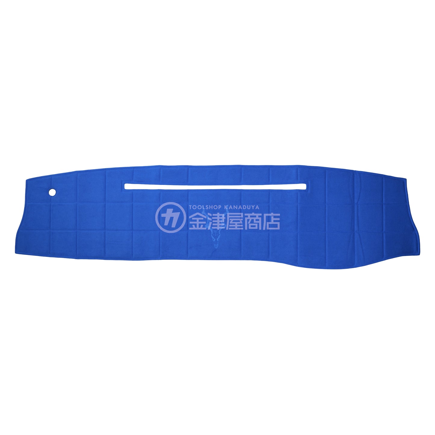 ニックス(KNICKS) スーパーウルトラスエード ハイエースダッシュボードマット【ナロータイプ用】黒/青-HA-NBL