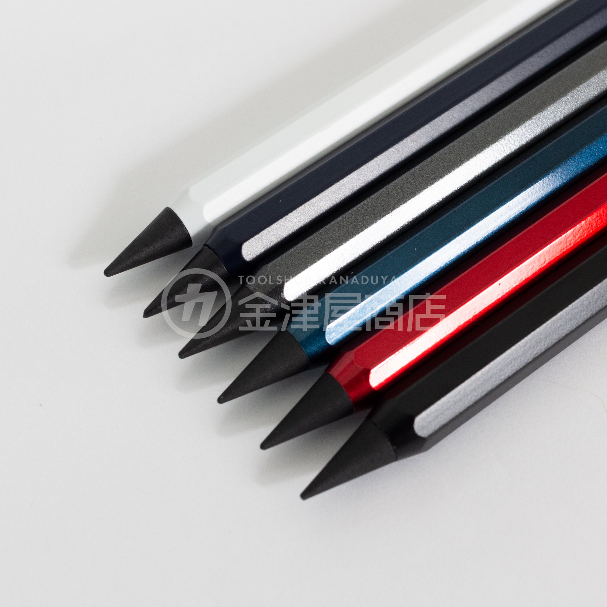 Sun-Star Metal pencil White even the lead is metal but it can write and  erase JP