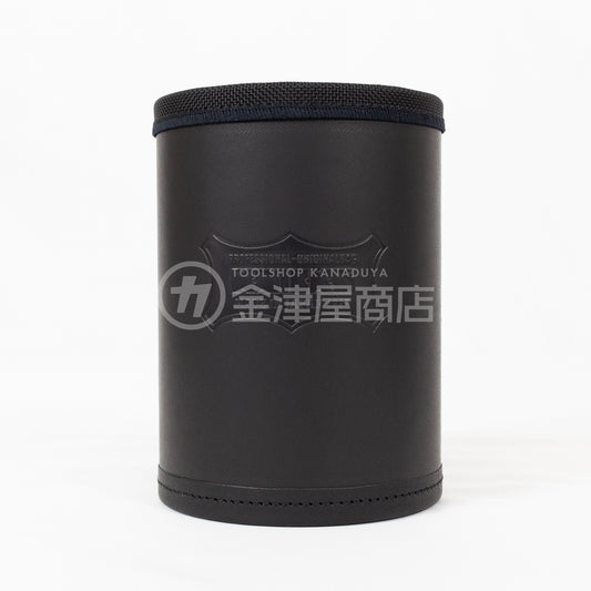 ニックス(KNICKS) 自立型フリーカップ（ヌメ革・ブラック）-ホルダー-KBS-100DC-金津屋商店