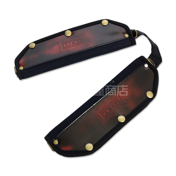 【未使用】 Knicks ニックス アドバンガラス革 ショルダーパット ニックス(KNICKS) アドバンガラス革 後付けショルダーパットセット