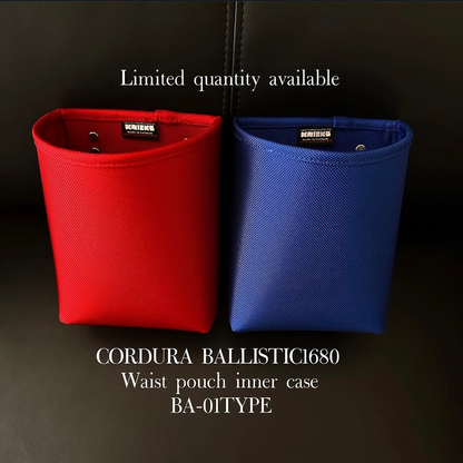 【予約商品】ニックス(KNICKS) コーデュラバリスティック生地インナーケース BA-01（赤・青）数量限定-