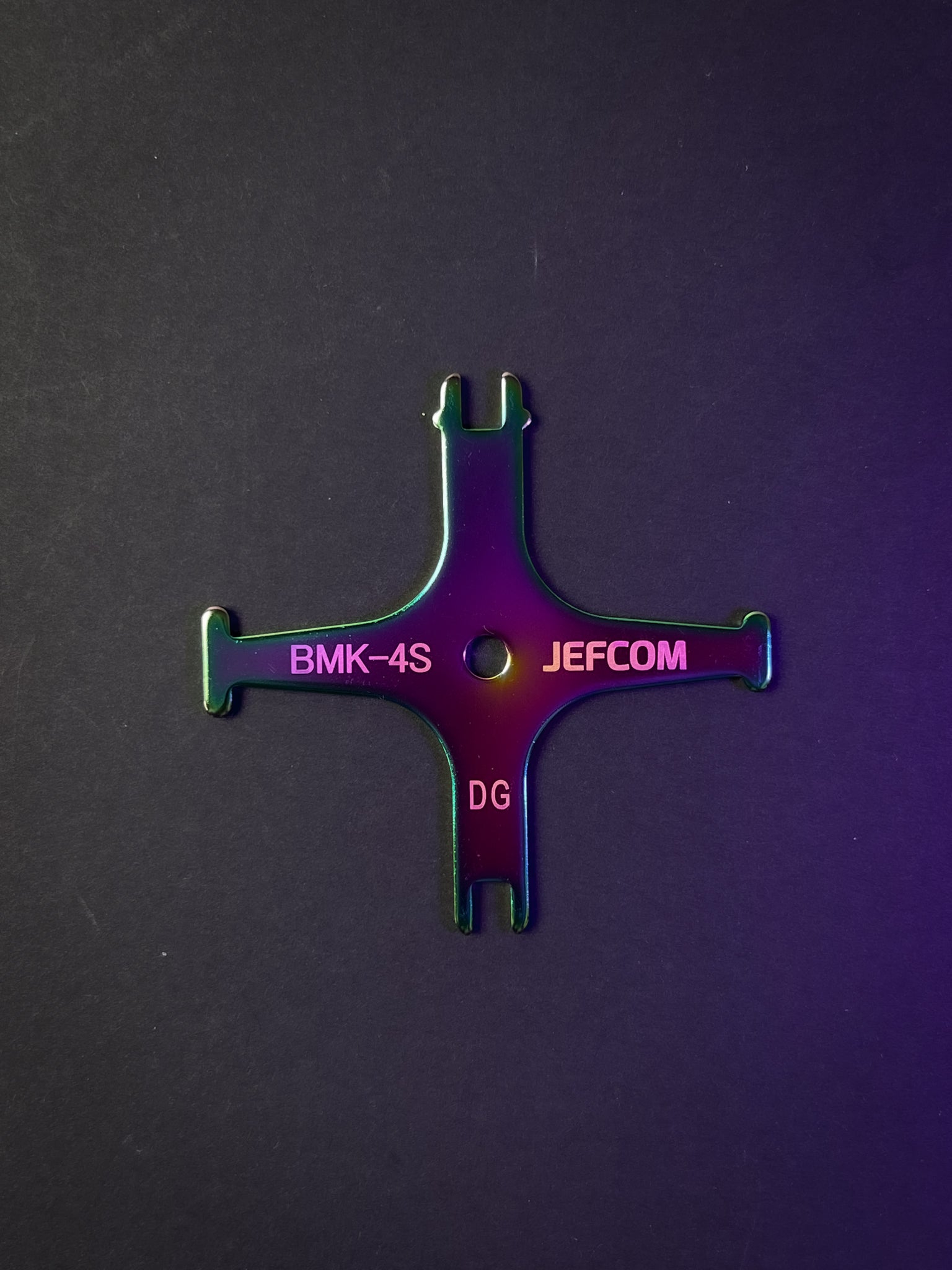 ジェフコム 盤用マルチキー (レインボーカラー) BMK-4S-RB