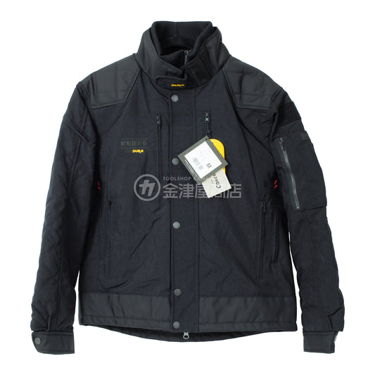 ニックス(KNICKS) コーデュラ 防寒ジャケット【2026年刺繍タイプ】 ブラック/レッド 12505-12505-010-M-2026