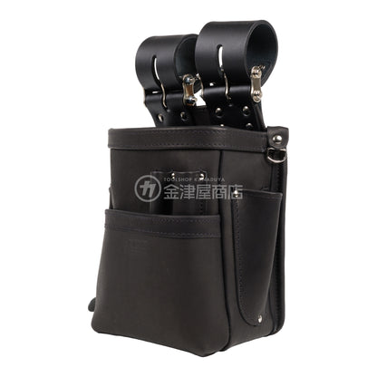 【アウトレット】ニックス(KNICKS) 自在型チェーンタイプ総グローブ革2段腰袋 KB201SPDX-