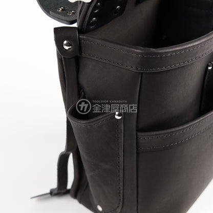 【アウトレット】ニックス(KNICKS) 自在型チェーンタイプ総グローブ革2段腰袋 KB201SPDX-