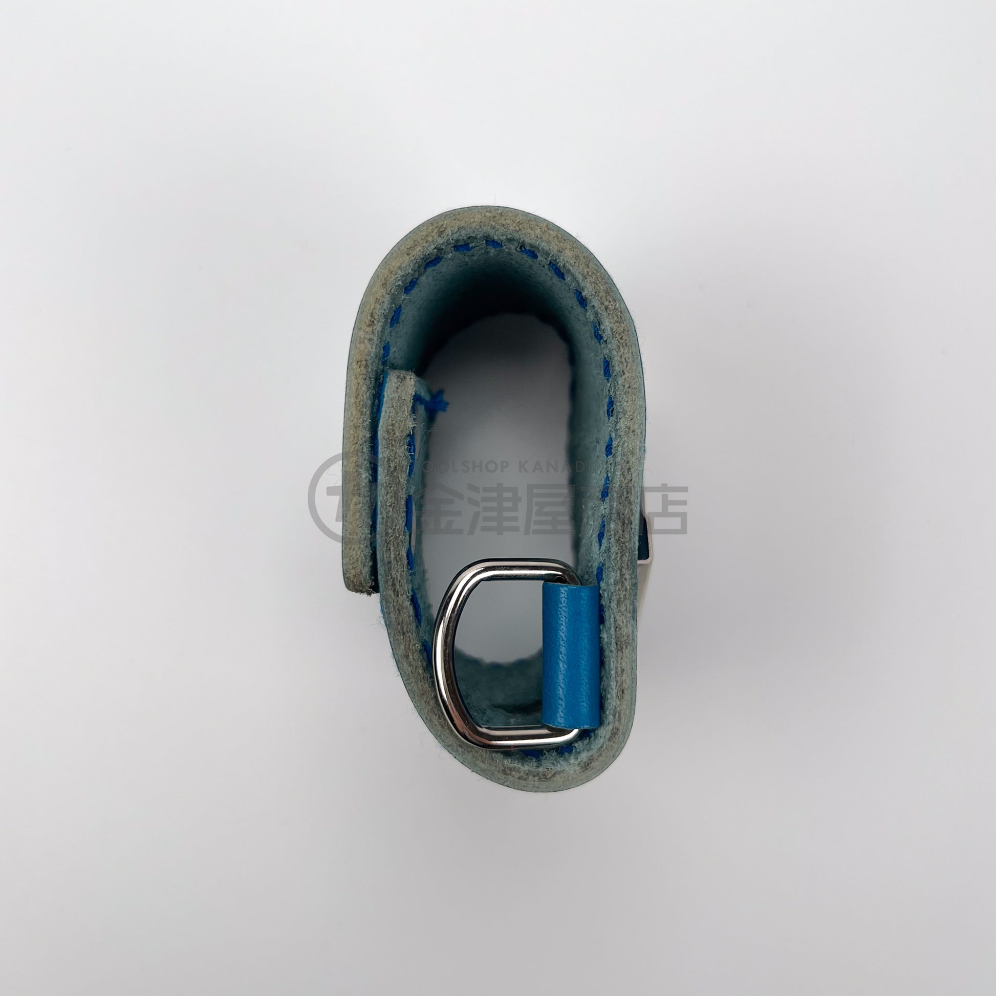 【アウトレット】ニックス(KNICKS) ヌメ革メジャー金具付ベルトループ KBL-DXM-