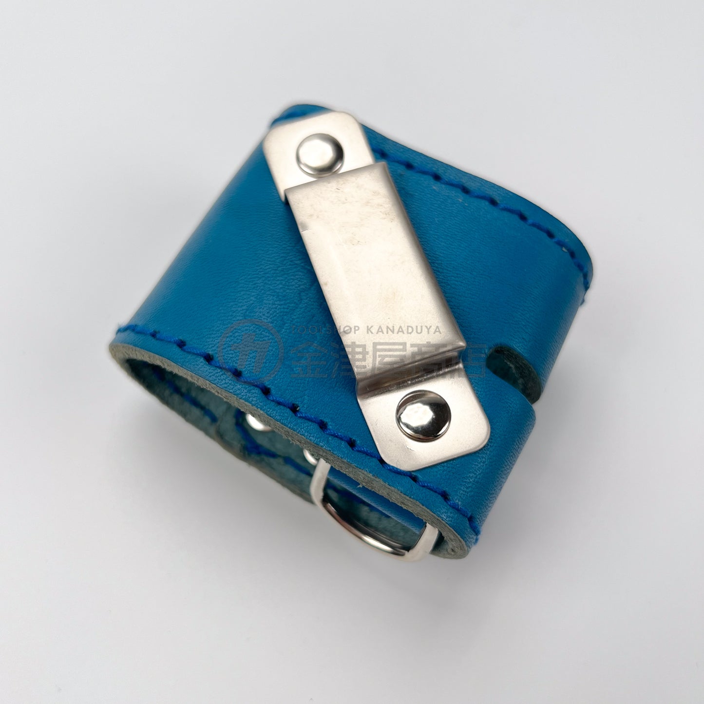 【アウトレット】ニックス(KNICKS) ヌメ革メジャー金具付ベルトループ KBL-DXM-