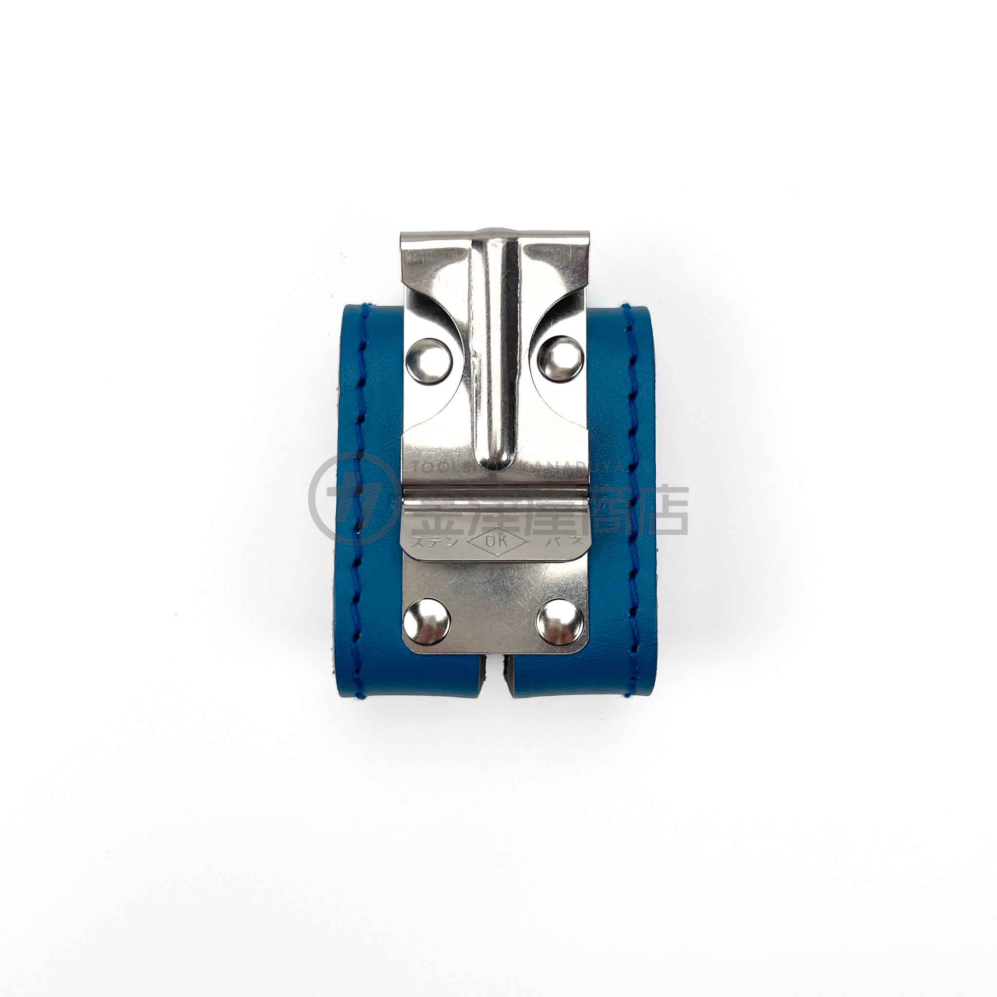 アウトレット】ニックス(KNICKS) ワンタッチ金具付ヌメ革ベルトループ