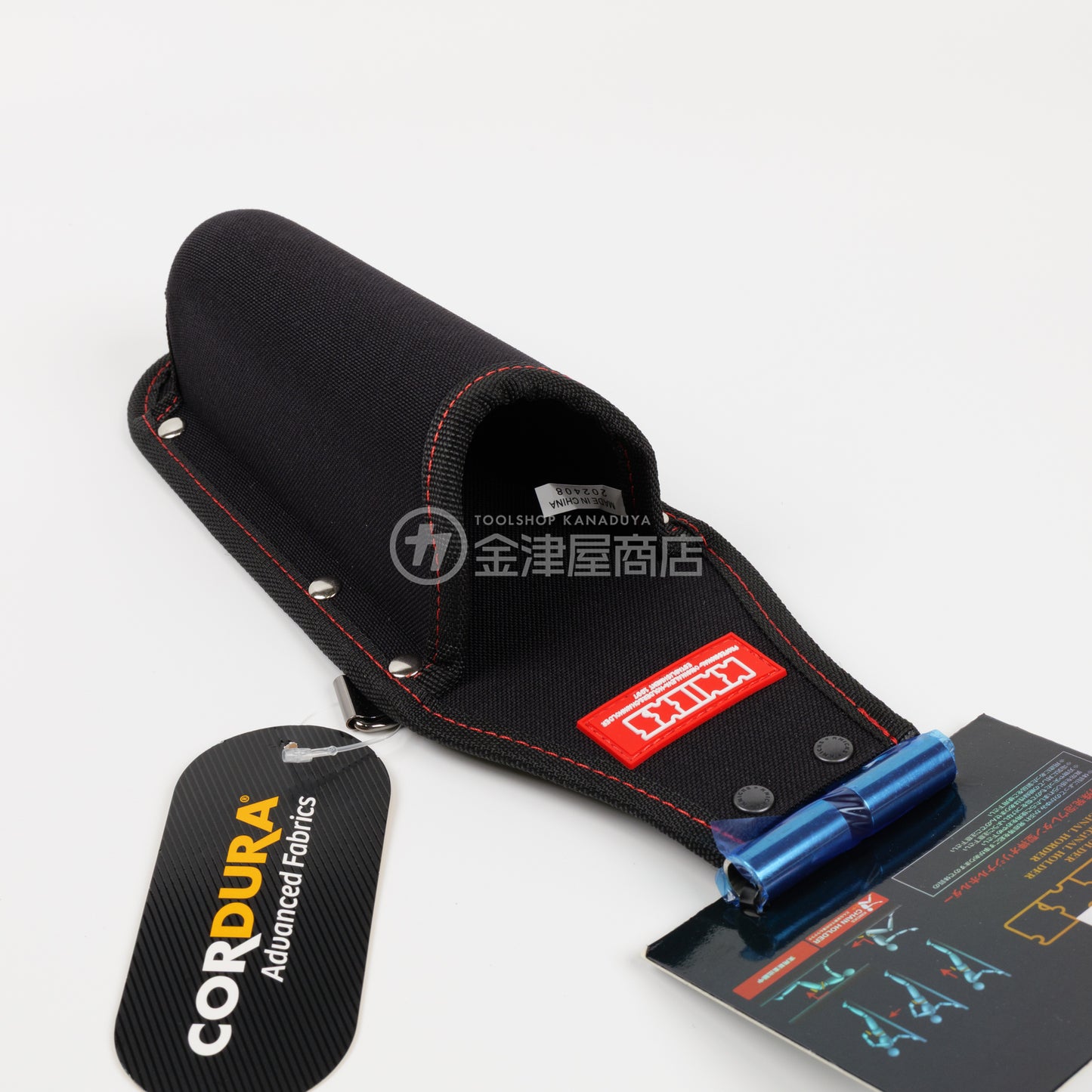 ニックス(KNICKS) CORDURA1000d生地 SUS補強入型ペン型ドライバーホルダー KCS-100JNDX