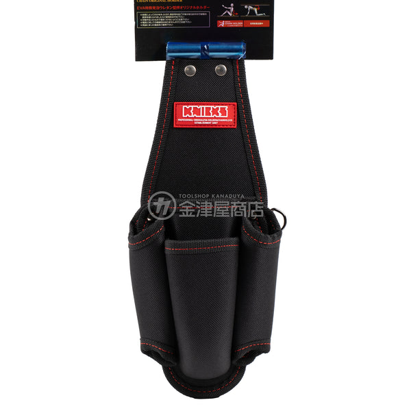 ニックス(KNICKS) SUS補強入型押ペンチ・ドライバー4Pホルダー【底付