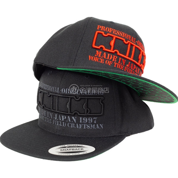 ニックス(KNICKS) フラットバイザーキャップ ブラック/レッド