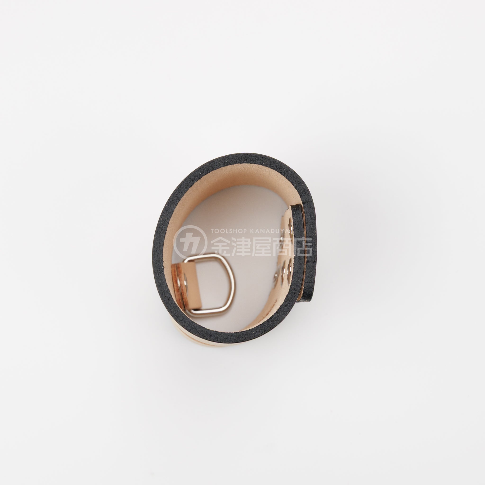 ニックス(KNICKS) 茶革ベルトループ KN-DX (コバ黒)