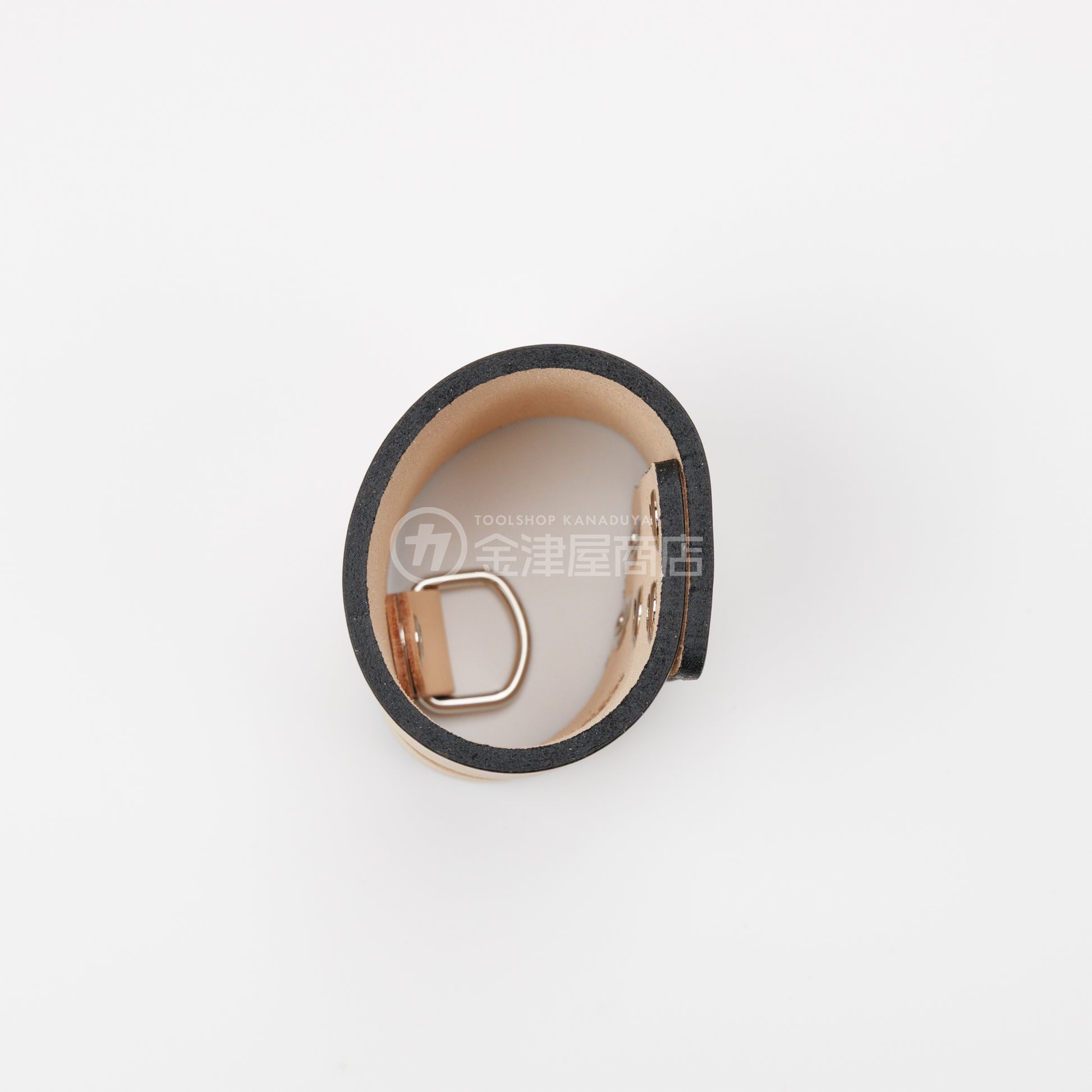 ニックス(KNICKS) 茶革ベルトループ KN-DX (コバ黒)-