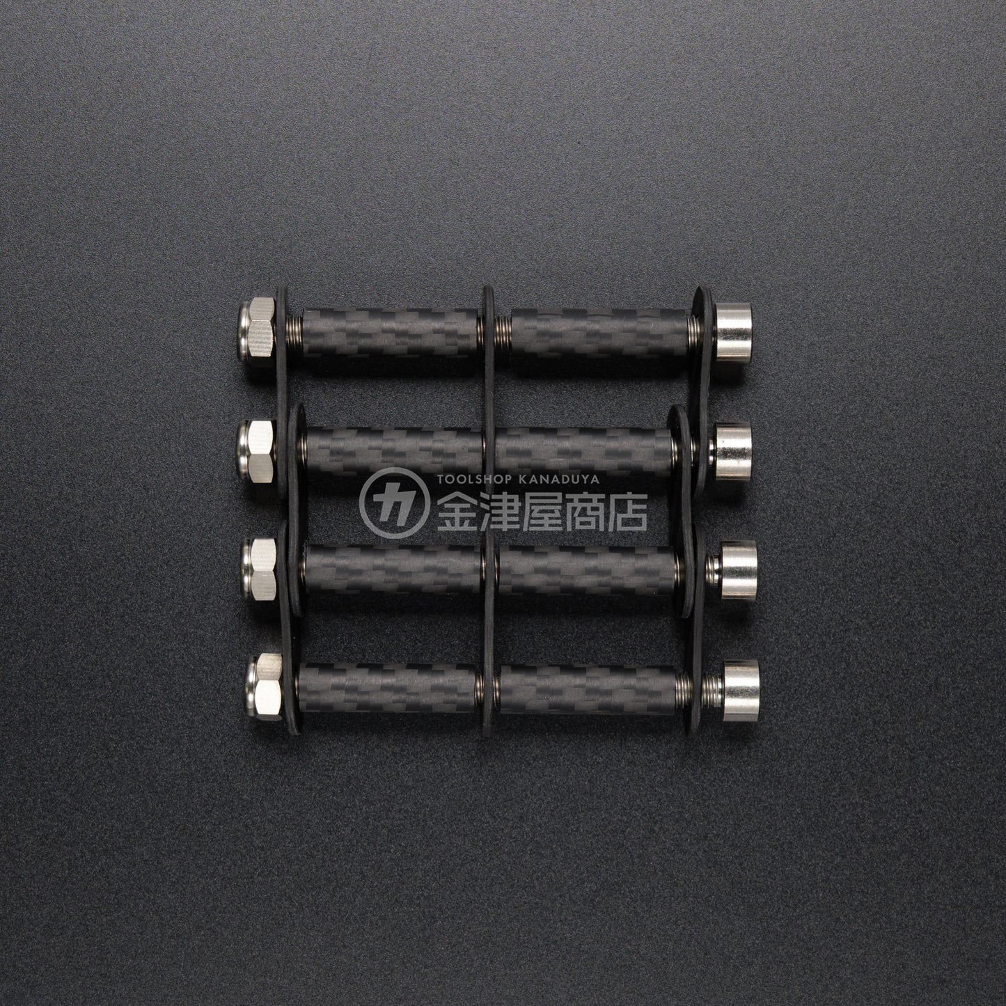 ニックス(KNICKS) カーボンファイバー+チタン金具一式 CF-3-