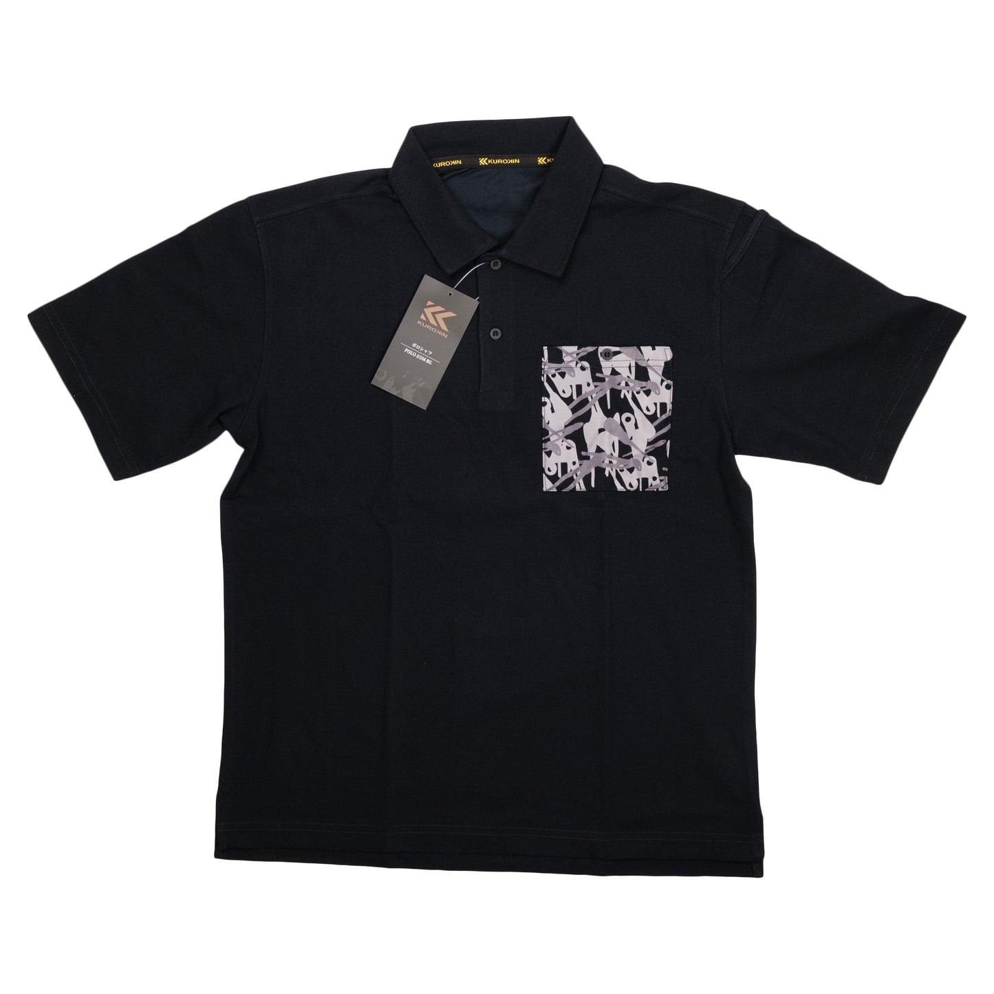 フジ矢 パートナーショップ限定ポロシャツ（黒金）M/Lサイズ POLO-25M-BG/25L-BG-