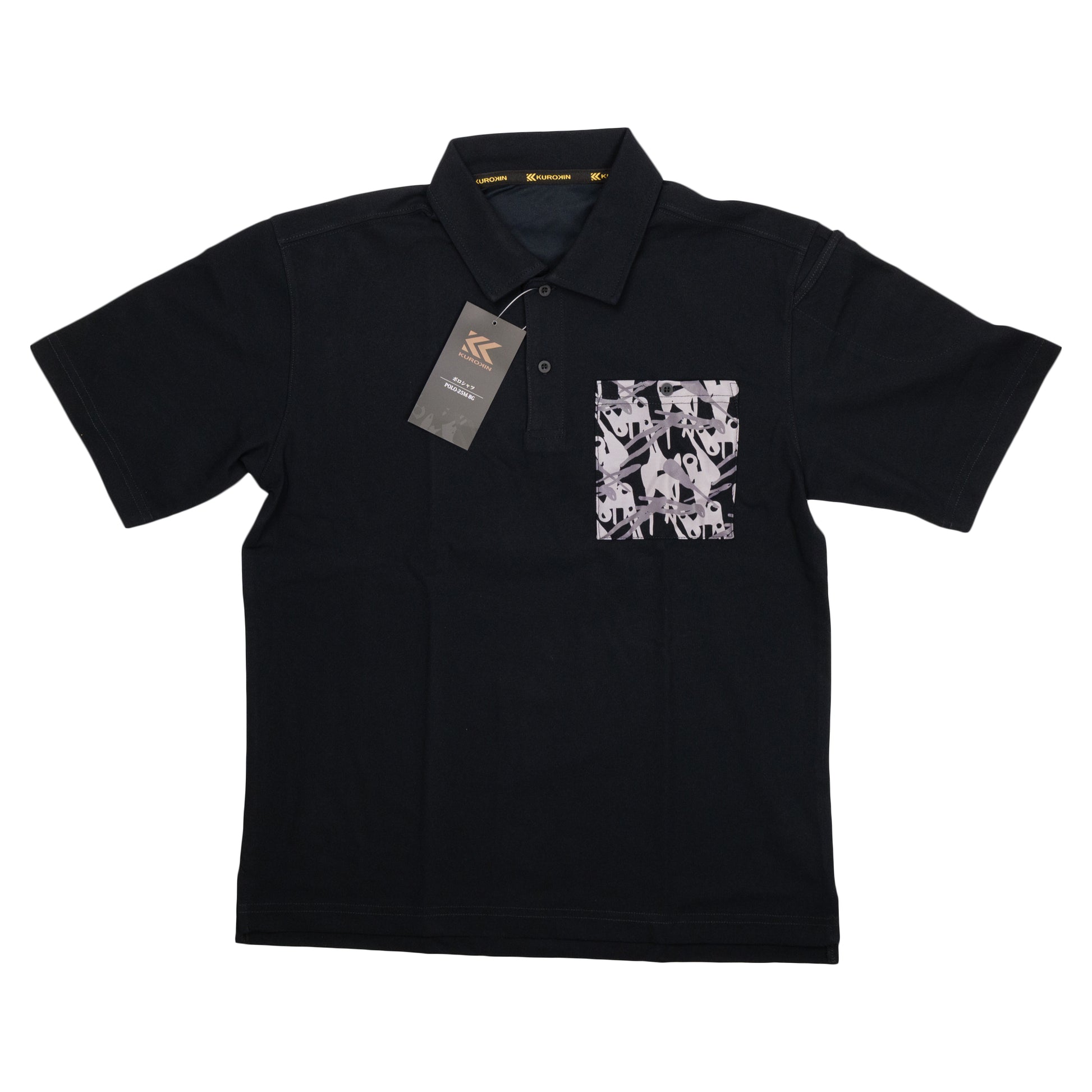 フジ矢 パートナーショップ限定ポロシャツ（黒金）M/Lサイズ POLO-25M-BG/25L-BG-