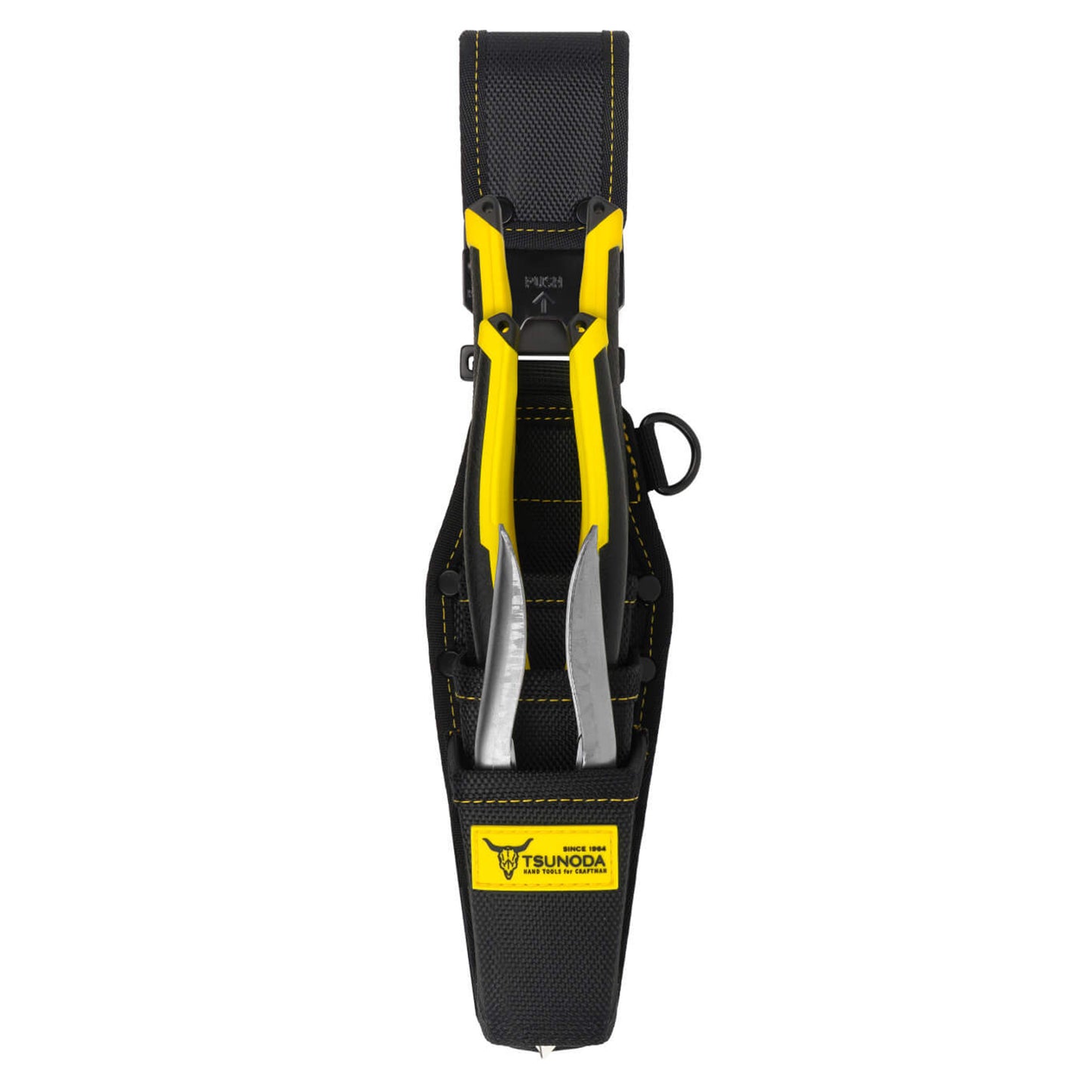 ツノダ LOCX 着脱式ペンチ差し 3段 バックル付 LX-CP3B-