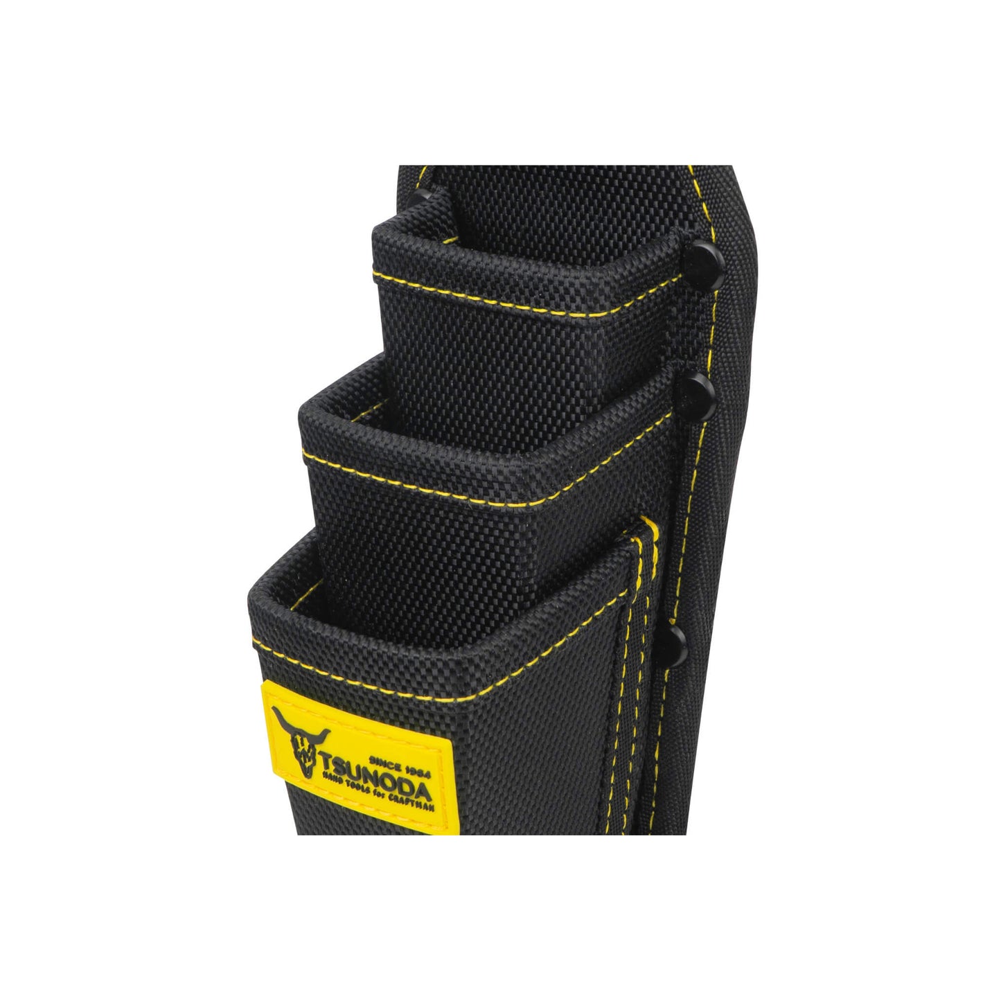 ツノダ LOCX 着脱式ペンチ差し 3段 バックル付 LX-CP3B-