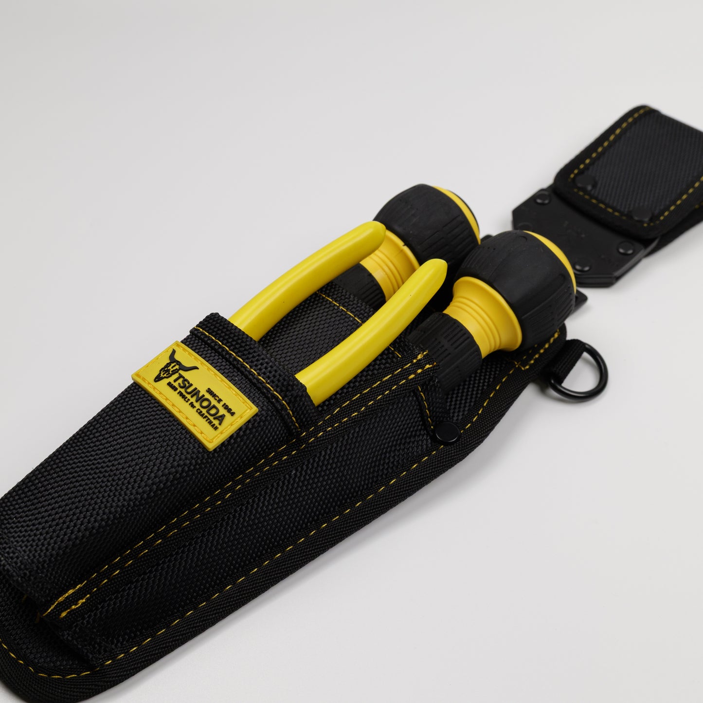 ツノダ LOCX 着脱式 ドライバー・ペンチ差し 2段 バックル付 LX-SDI2B