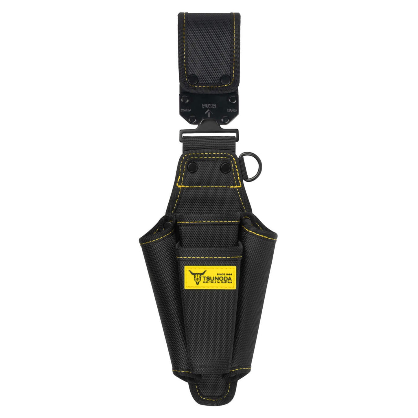 ツノダ LOCX 着脱式ペンチ2段サイドドライバー差し バックル付 LX-SDO2B-