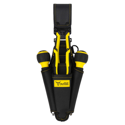 ツノダ LOCX 着脱式ペンチ2段サイドドライバー差し バックル付 LX-SDO2B-